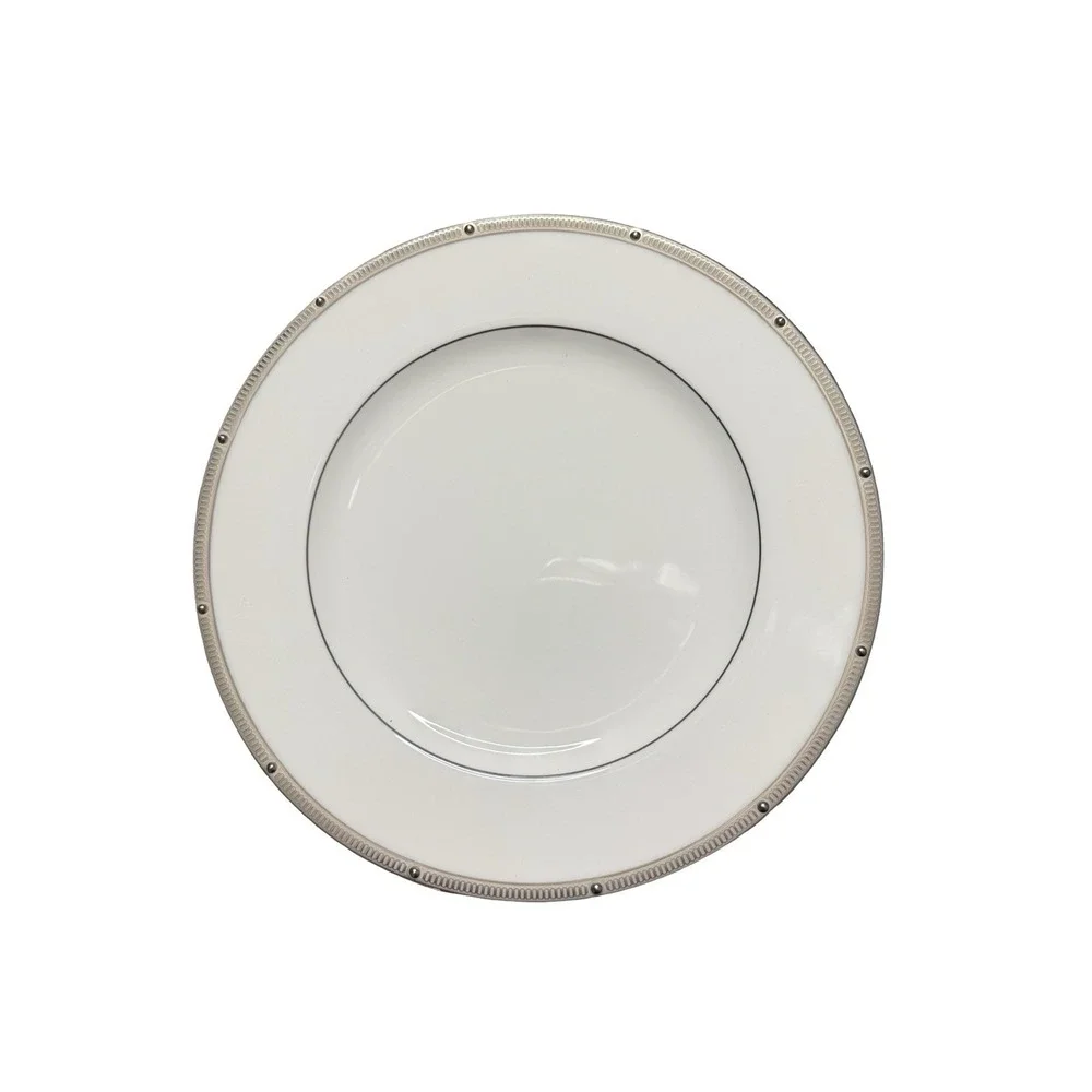 Noritake, Rochelle Platinum Dinner Plate 10 1/4